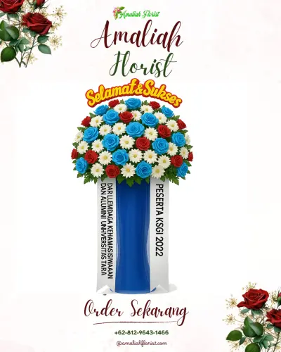 Standing Flower di Pasar Lama